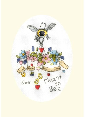 Bothy Threads Kreuzstich Set mit Zählmuster Meant To Bee