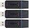 Kingston DataTraveler Exodia Flash Drive da 64 GB, DTX/64 GB (confezione da 3)