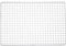sourcing map Square BBQ Grill Net 13.8x9.4 Stainless Steel Cross Wire Barbecue Mesh Mat for Baking Smoking Charcoal Grilling Roasting
