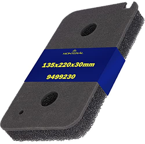 Filtro Asciugatrice per Miele 09499230 9499230 A Ha Dimensioni 220 x 135 x 30 mm Filtri Spugna per Asciugatrice Pompa Calore di 10 Anni - Monteral