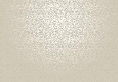 wandmotiv24 Fototapete Barock Muster Ornament, 200 x 140cm - selbstklebende Vliestapete 150g, Wanddeko, Wandbild, Wandtapete, edel, beige, vintage M0306