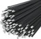 Skyzone 30 Pcs Stainless Steel Cable Ties - Heavy Duty Black Metal Ties with 200 lbs Tensile Strength for Exhaust Pipes, Garden, Pipes (4.6 x 200mm)