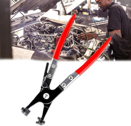 Zamety Pinza per Fascette Auto, Pinze Stringitubo in Acciaio al Carbonio 45, Multiuso, 215 mm, per Installazione e Rimozione