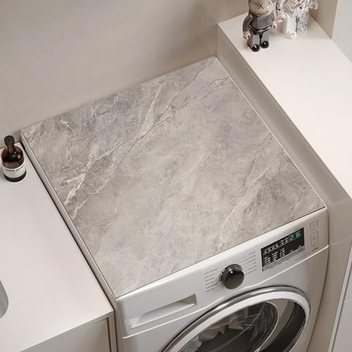 Housse De SéCheuse pour Le Dessus,Housses De Lave Linge Anti PoussièRe,Housse ImperméAble pour Machine à Laver,AntidéRapant Et ImperméAble,pour Le Dessus De La Laveuse Et De La SéCheuse