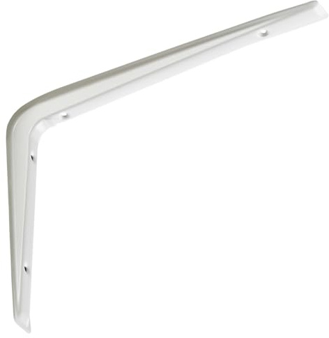 SOTECH Regalkonsole RK15 weiß 272 x 193 mm | Regalwinkel Regalträger Wandkonsole Regalhalter Konsole Winkel Regalhalterung