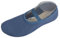 Lappade Gummisohle Trampolinschuhe, Gymnastikschuhe, Schläppchen, Turnschläppchen Jeansblau Art. 289G Gr. 36