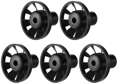 Lasnten 5 PCS Blowing Dust Nuts Rotary Tool Dust Blower Attachment Rotary Fan for Electric Grinder Tool Accessories