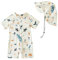 DivingBirds Baby Swimsuit One Piece Toddler Swimming Costume UV Sunsafe Baby Girls' Boys' Swimwear Rashgard Swim Suit, Beige Oceam 2-3 Years