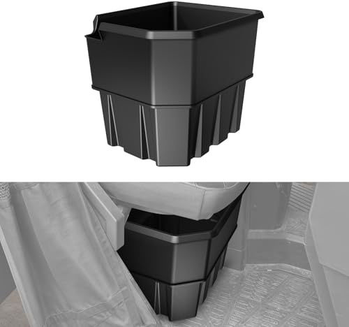 XUTVOTOR Under Seat Storage Box for Polaris Ranger XP 1000 2018-2026 | Poly Passenger Side Underseat Combined Storage Bin for Polaris Ranger XP 1000/Crew 2018-2026 Accessories, Replace #2882910