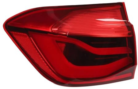 BHYYDS Für B&MW 3er F30 F31 F80 2015–2019 Hinteres Bremslicht/Rücklicht Außen Auto Rücklicht Montage(Links)