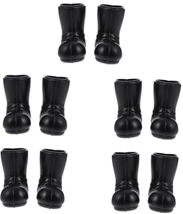 Kisangel Weihnachtsstiefel 5 Paar Mini-bastelstiefel Aus Kunststoff