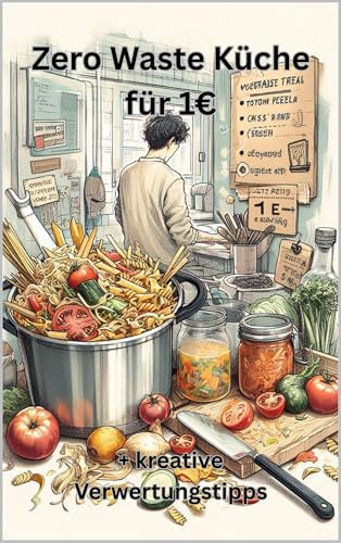 Zero Waste Küche für 1€: Reste-Rezepte + kreative Verwertungstipps – inkl. Vorratsplan gegen Lebensmittelverschwendung