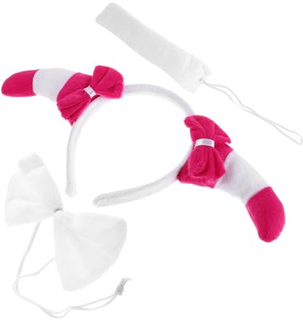 FOMIYES Schaf-cosplay-stirnband Für Partys Dekoratives Stirnband Mit Ohren Für Schafkostüm Cosplay-zubehör Partydekorationen Für Jungen Und Mädchen