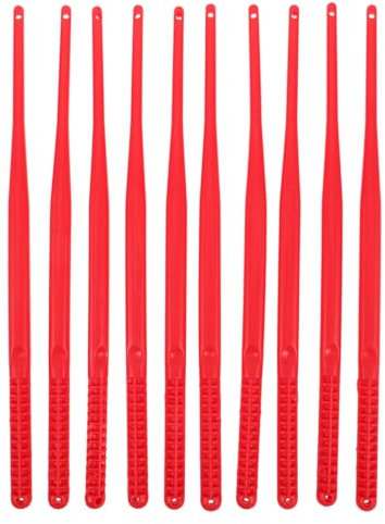 Kisangel 10 Pièces Set de Baguettes de Jonglage Concave pour Seniors Accessoires de Fitness Divertissement Diabolo Dérapant