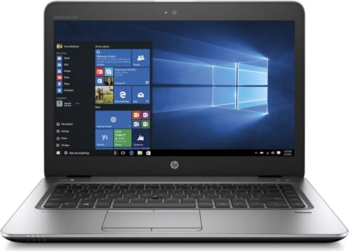 HP EliteBook 840 G4 Ordinateur portable professionnel 14 FHD Intel Core i7-7600U, 8 Go de RAM, SSD 256 Go, clavier QWERTY américain, Windows 11 Pro (reconditionné)
