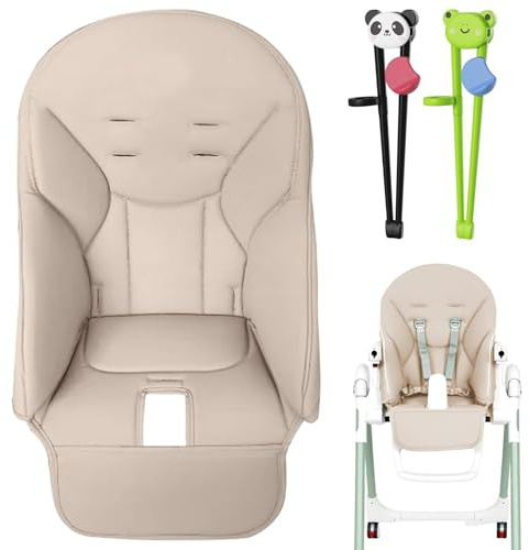 Bab Y Hochstuhl Sitzbezug, PU-Leder Sitzauflage Und Sitzverkleinerer, Hochstuhlkissen Für Esszimmerstuhl, Kompatibel Mit Peg-Perego, Siesta Zero3, Jané