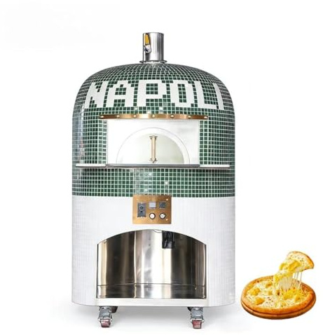 Forno portatile per pizza da esterno a legna Forno per pizza in acciaio inox per pizza per campeggio patio ristorante casa pizza artigianale cottura