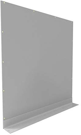 PVC Seitenteil für Partyzelt Pavillon Gartenzelt 2x2m Seitenwand ohne Fenster grau