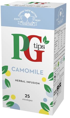 PG Tips Camomile Tea Envelops (Pack 25)