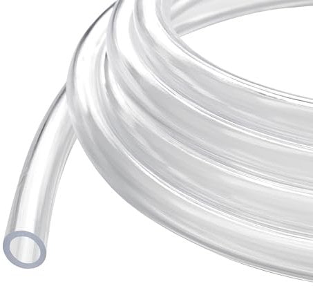 Corsair Hydro X Series XT Softline Rohr (AD/ID 10/13mm (1/2 Zoll/3/8 Zoll), Komplett transparente, PVC-Material, UV-Strahlung Resistent, Einfach Zuzuschneiden) transparent