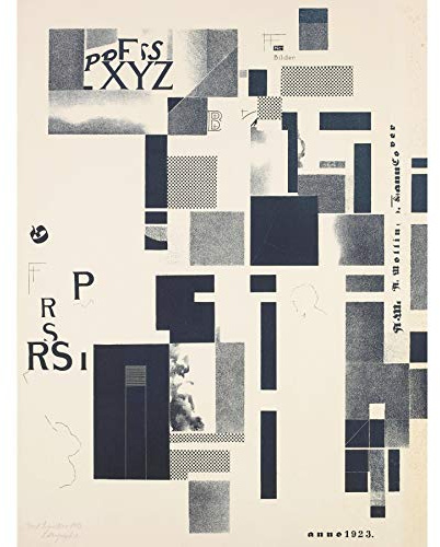 Artery8 Kurt Schwitters Composite Dada Kunstplakat Ungerahmter extragroßer Druck