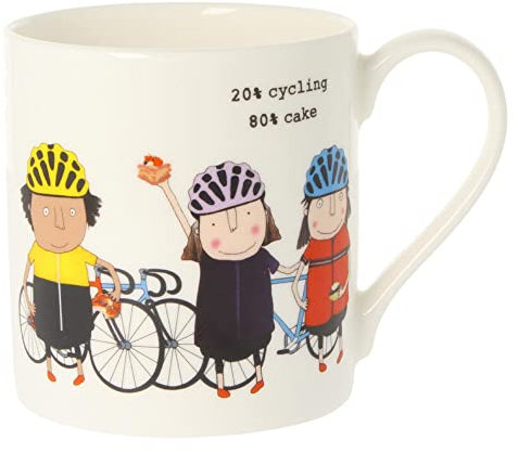 Rosie Made A Thing Cycling Cake Bone China Mug Gift Idea Her QRH47 QRH47