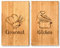 KESPER | Schneide- und Abdeckplatte, Material: Bambus, Maße: B: 50 x T: 28 x H: 2,8 cm, Farbe: Braun | 93046 13