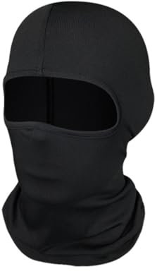 ZCSOWE Balaclava Ski Mask Balaclava for Men and Women Full Face Mask for Motorcycle Skiing Snowboarding (Schwarz)