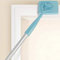 Feaolala Reinigungsmopp Ausziehbare Mikrofaser Staubbürste Langer Griff Wand Boden Sockelleiste Mop Duster Fenster Scrubber Rotierender Mop Deckenreinigung Mopp Dusche Wanne Fliesen Küche
