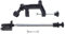 Qaonsciug Einstellbare Angeln Finder Halterung Basis Teleskop Fishfinder Unterstützung Rack Wandler Halterung Fishfinder Rack Arm