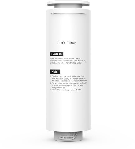 Ecoviva Ersatz-RO-Filterpatrone für das Untertisch Osmoseanlage RO600GPD