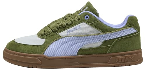 PUMA Unisex CAVEN III ETIQUETA Sneaker, Olive Green-Intense Lavender-Gum, 37.5 EU, Olivgrün Intense Lavender Gum, 37.5 EU