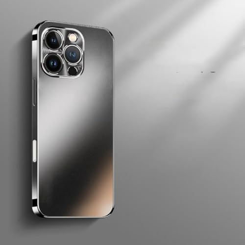 PPFVVTV Vollständig schützende Abdeckung mit stoßfestem und hochwertigem Design, Hülle für iPhone 16pro, 15, 14, 13, 12 Pro Max, (Für iPhone 13pro Max/schwarz)