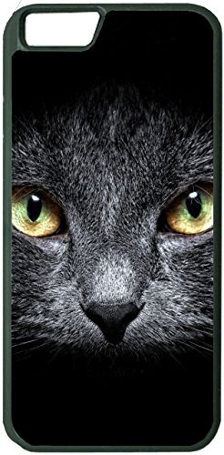 YENDOSTEEN Fall für iPhone 7 iPhone 8 Schwarze Katze im Dunklen