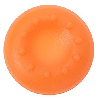 Analog Stick Joystick Rubber Silicone Cap Thumbstick Thumb Grip Cover Case Skin Joystick Grips for PS4 PS3 Xbox One Xbox 360 Controller (Orange)
