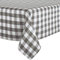 REDBEST Tischwäsche Tischdecke Landhaus karo Nashville grau Größe 130x250 cm - strapazierstark, langlebig, glattes Gewebe, mit Kuvertsaum (weitere Farben, Größen)