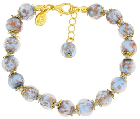 Glass Of Venice Bracelet Sommerso - Pervenche