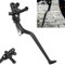 JFG RACING Motorrad-Ständer, 8 cm Höhe, Fußseitenstütze, verstellbar, für Sur-Ron, Schwarz