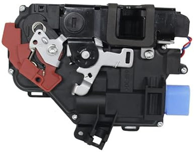 AIRSUSFAT Actionneur de serrure de porte arrière droite 7L0839016D compatible avec VW Volkswagen Touareg Phaeton Golf 5 Touran Cayenne Beetle 2003-2013