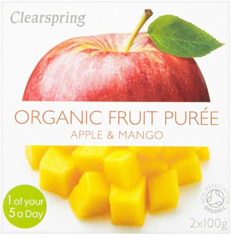 Clearspring Organic Fruit Purée - Apple, Mango & Coconut