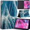 Printed Leather slim lightweight Stand Cover Case for Lenovo Tab M8 HD TB-8505F TB-8505X / FHD TB-8705F / Smart Tab M8 TB-8505FS 8 Tablet with Auto Wake/Sleep (marble019)