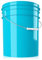 chemicalworkz Performance Bucket Wascheimer 5GAL/19L für die schonende Auto Handwäsche (hellblau) + kompatibel mit Detail Guardz - Dirt Lock & Scrub Wall, Dirt Trap Schmutzsieb, Gamma Lids