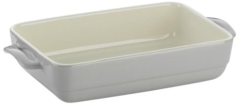 kela Auflaufform - Hellgrau - Beige - Keramik - 32 x 19 cm - mit Griffen