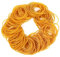 200 Pcs 1.5 38mm Yellow Rubber Bands Bulk Elastic Wide Money Rubber Bands Stationery Holder Thermostability Rubber Bands Strong Elastic Band Loop Office Supplies