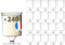 Table'Colors 240 Verres à Vin Plastique Reutilisable 17cl - A Pied pour Apéritif - Idéal pour Mariage - Anniversaire - Fabriqué en France - Base Stable - Facile à Tenir - Transparent