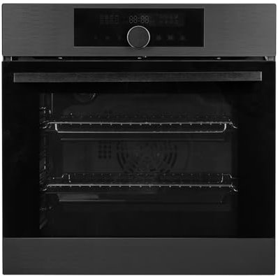 Single Electric Fan Oven Stainless Steel 60cm 76L Digital Display SIA BIPO76GM