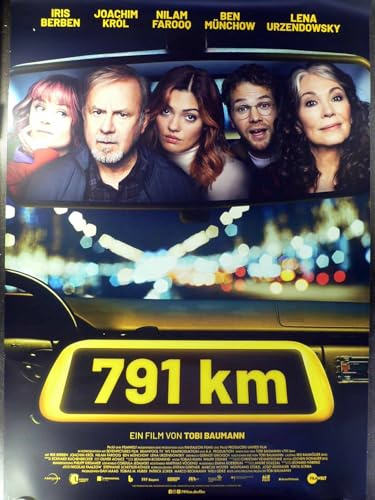 791 km - Iris Berben - Joachim Król - Filmposter A1 84x60cm gerollt
