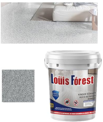 Rivestimento epossidico per pavimenti effetto marmo lucido, rivestimento epossidico per pavimenti con finitura in marmo lucido, vernice epossidica per pavimenti (Gray)
