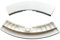 1 pieza, compatible con Siemens, lavadora Silver2185 1095 WD7205 WM1065 Manija de puerta Manija de puerta(White 1PC)