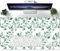 Mouse Mats Plants are leafy Oversized mouse pad large with motif Large size improves precision and speed XXL e.g. for Logitech mouse and keyboard - 600x300mm